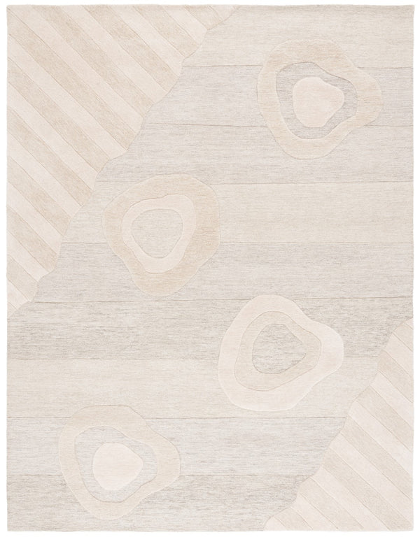 Safavieh Fifth Avenue 301 Tufted Geometric Rug Beige / Grey 8' x 10'