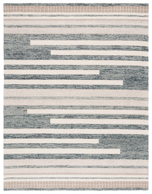 Safavieh Fifth Avenue 410 FTV410 Hand Tufted  Rug Charcoal / Ivory FTV410H-8