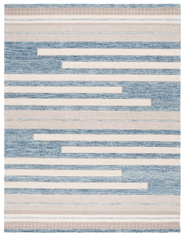 Safavieh Fifth Avenue 410 FTV410 Hand Tufted  Rug Blue / Ivory FTV410M-8