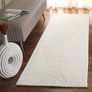 Safavieh Fifth Avenue Hand-tufted Wool Area Rug – Elegant Modern Design For Chic Home Décor And Comfort Ivory 95% Wool,5% Viscose Ftv452a-4