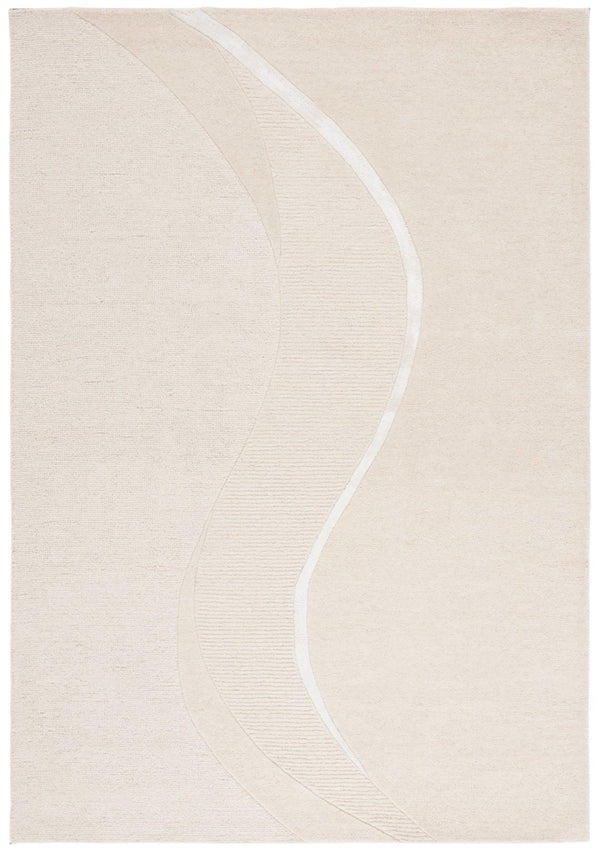 Safavieh Fifth Avenue Hand-tufted Wool Area Rug – Elegant Modern Design For Chic Home Décor And Comfort Ivory 95% Wool,5% Viscose Ftv452a-4