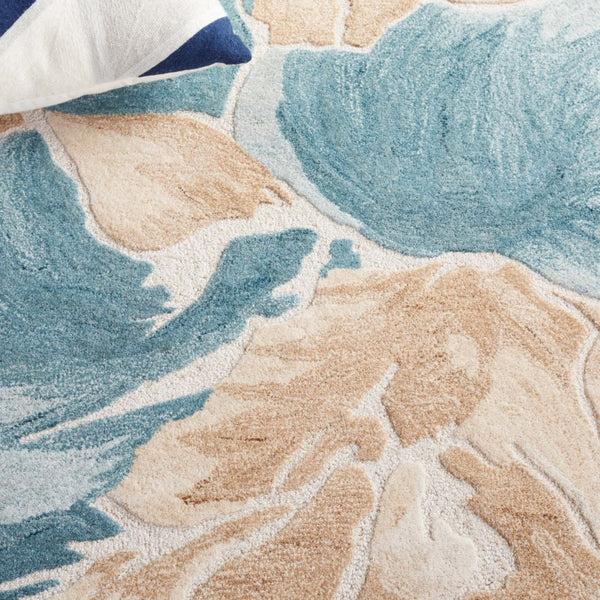 Safavieh Fifth Avenue Hand Tufted Wool Viscose Floral Area Rug for Living Room or Dining FTV503L-8