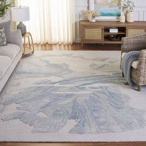 Safavieh Fifth Avenue Hand Tufted Wool Blend Abstract Area Rug for Living Room or Bedroom FTV504M-8