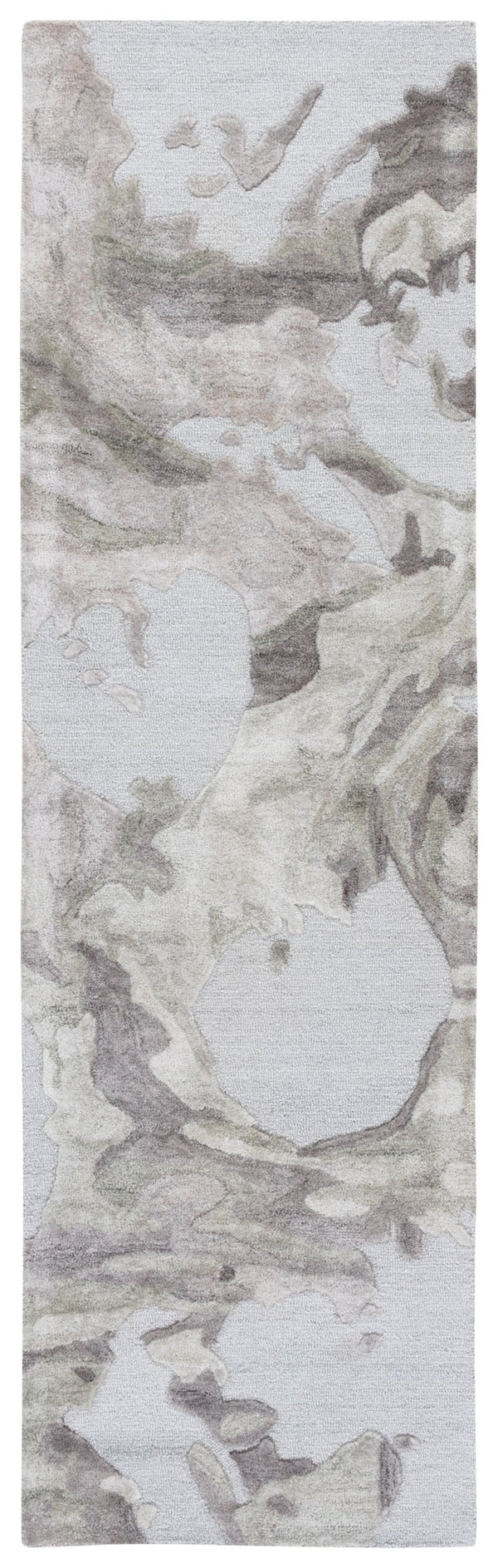 Safavieh Fifth Hand-Tufted 505F Grey Area Rug — Contemporary Abstract Design, Wool Blend Comfort And Durability 6'-0" x 9'-0" FTV505F-6