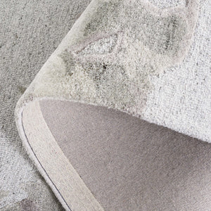 Safavieh Fifth Hand-Tufted Contemporary Grey Area Rug—Luxury Wool Blend, Low-Profile Pile, Artisanal Texture 3'-0" x 5'-0" FTV505F-3