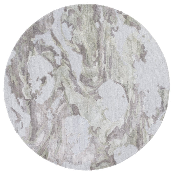 Safavieh Fifth Hand-Tufted 505F Grey Area Rug — Contemporary Abstract Design, Wool Blend Comfort And Durability 6'-0" x 9'-0" FTV505F-6