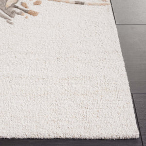 Safavieh Fifth Avenue Hand-Tufted Wool Blend Abstract Area Rug for Living and Dining Rooms Beige FTV506E-8