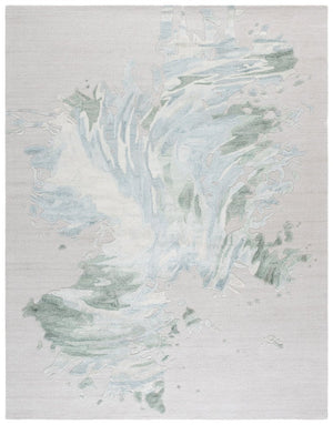 Safavieh Fifth Avenue Hand-Tufted Wool Blend Abstract Area Rug for Living and Dining Rooms Gray FTV506L-8
