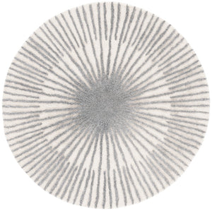 Safavieh Fifth Avenue 551f Modern Area Rug - Hand-tufted Luxury In Stylish Neutral Tones For Any Room Decor Ivory ,Grey 50% Wool,30% Pet Yarn,20% Cotton Ftv551f-3r