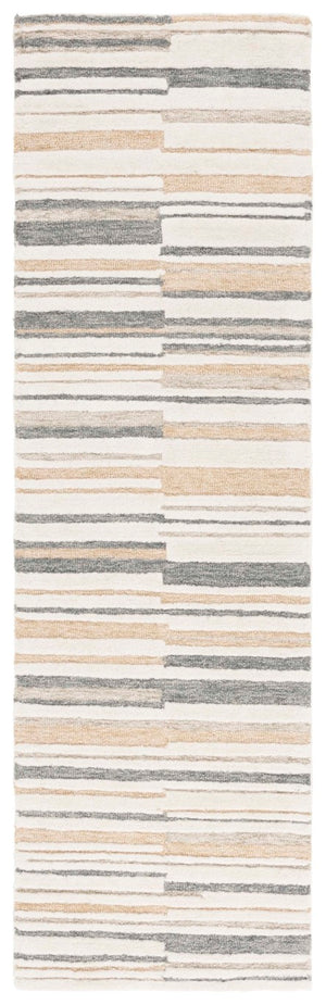 Safavieh Fifth Avenue Hand-Tufted Wool Cotton Runner Rug for Hallways and Entryways Ivory Beige 2'-3" x 8'-0" FTV602A-28