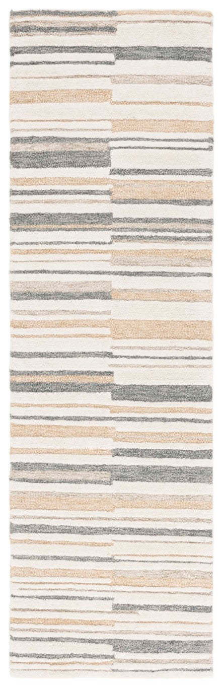 Safavieh Fifth Avenue Hand-Tufted Wool Cotton Runner Rug for Hallways and Entryways Ivory Beige 2'-3" x 8'-0" FTV602A-28