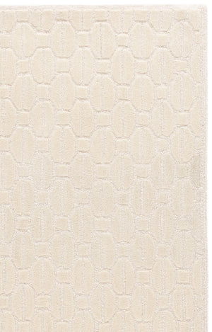 Safavieh Fifth Hand-Tufted Ivory Area Rug — Wool-Cotton Blend, Low-Profile Pile, Geometric Modern Elegance For Living Spaces 6'-0" x 6'-0" FTV652A-6SQ