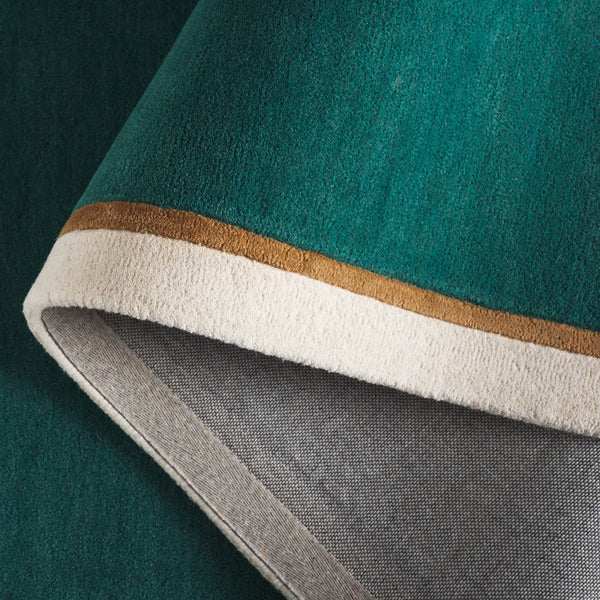 Safavieh Fifth Avenue Hand-tufted Modern Runner In Elegant Teal - Luxurious Wool And Viscose Blend For Home Teal 90% Wool,10% Viscose Ftv752l-6sq