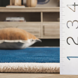 Safavieh Fifth Avenue Hand-tufted Area Rug - Modern Elegance In Rich Color, Perfect For Any Contemporary Space Blue 90% Wool,10% Viscose Ftv752m-5