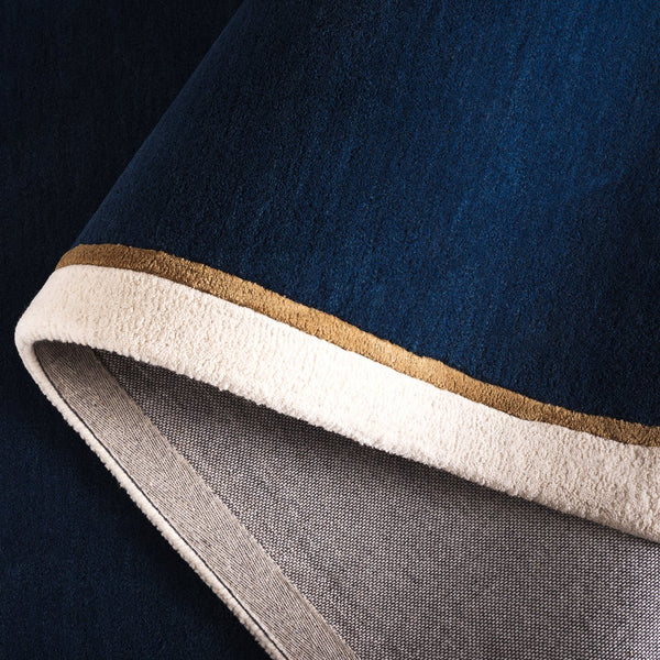 Safavieh Fifth Avenue Hand-tufted Area Rug - Modern Elegance In Rich Color, Perfect For Any Contemporary Space Blue 90% Wool,10% Viscose Ftv752m-5