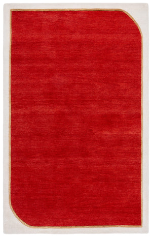 Safavieh Fifth Avenue Hand-tufted Modern Runner In Elegant Teal - Luxurious Wool And Viscose Blend For Home Red 90% Wool,10% Viscose Ftv752q-28