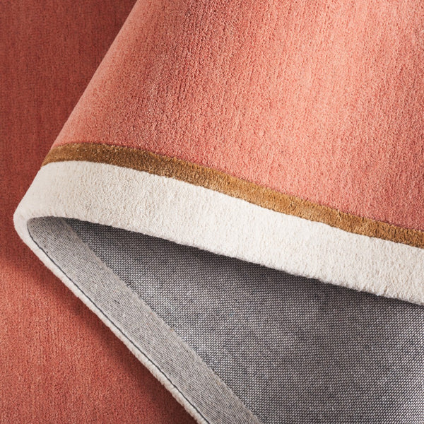 Safavieh Fifth Avenue Hand-tufted Modern Runner In Elegant Teal - Luxurious Wool And Viscose Blend For Home Blush Pink 90% Wool,10% Viscose Ftv752u-4