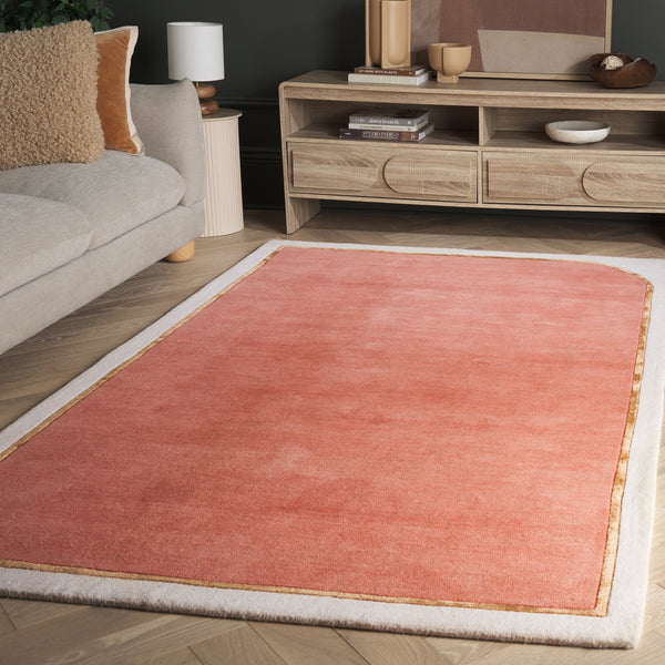 Safavieh Fifth Avenue Hand-tufted Area Rug - Modern Elegance In Rich Color, Perfect For Any Contemporary Space Blush Pink 90% Wool,10% Viscose Ftv752u-5