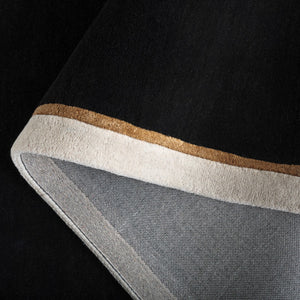 Safavieh Fifth Avenue Hand-tufted Modern Runner In Elegant Teal - Luxurious Wool And Viscose Blend For Home Black 90% Wool,10% Viscose Ftv752z-6