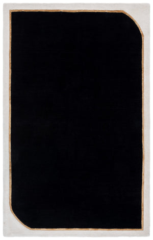 Safavieh Fifth Avenue Hand-tufted Area Rug - Modern Elegance In Rich Color, Perfect For Any Contemporary Space Black 90% Wool,10% Viscose Ftv752z-5