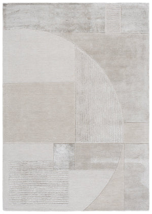 Safavieh Fifth Refined Hand-Tufted Beige Runner With Low-Profile Pile, Viscose-Wool Blend For Softness & Sheen 2'-3" x 8'-0" FTV853B-28