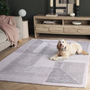 Safavieh Fifth Hand-Tufted Beige Light Brown Area Rug — Low-Pile Viscose-Wool Blend For Modern Elegance And Durability 4'-0" x 6'-0" FTV854B-4
