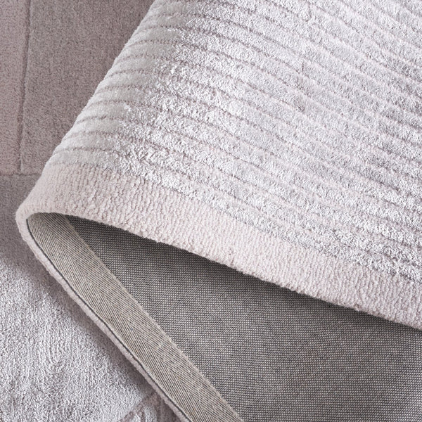 Safavieh Fifth Modern Hand-Tufted Runner In Beige Light Brown — Plush 1/2" Pile, Viscose-Wool Blend Elegance 2'-3" x 8'-0" FTV854B-28