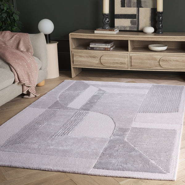 Safavieh Fifth Hand-Tufted Beige Light Brown Area Rug — Low-Pile Viscose-Wool Blend For Modern Elegance And Durability 4'-0" x 6'-0" FTV854B-4