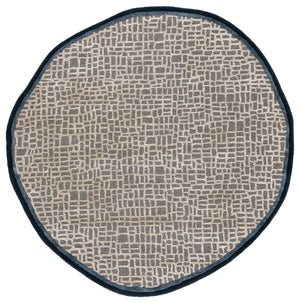 Safavieh Fifth Avocado Grey-Blue Hand‑Tufted Accent Rug — Soft Viscose Wool Blend, Low Pile, Modern Calm Appeal 6'-0" x 6'-0" FTV859F-66S