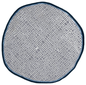 Safavieh Fifth Avocado Grey-Blue Hand‑Tufted Accent Rug — Soft Viscose Wool Blend, Low Pile, Modern Calm Appeal 6'-0" x 6'-0" FTV859F-66S
