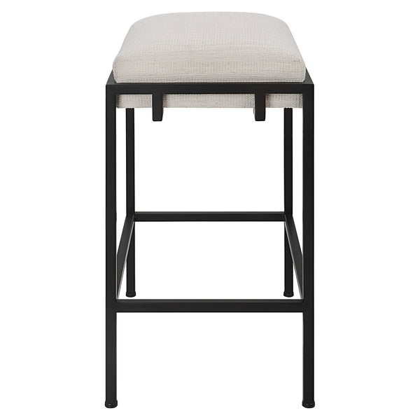 Uttermost Paradox Counter Stool 23695 IRON, MDF, FOAM, POLYESTER