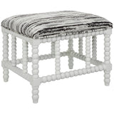 Uttermost Seminoe Uupholstered Small Bench 23692 RUBBER WOOD,PLYWOOD,FABRIC,FOAM,HARDWARE