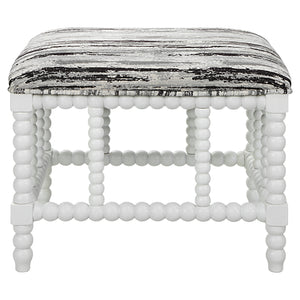 Uttermost Seminoe Uupholstered Small Bench 23692 RUBBER WOOD,PLYWOOD,FABRIC,FOAM,HARDWARE