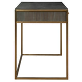 Uttermost Taja Modern Writing Desk 25201 MDF,ACACIA VENEER, STAINLESS STEEL