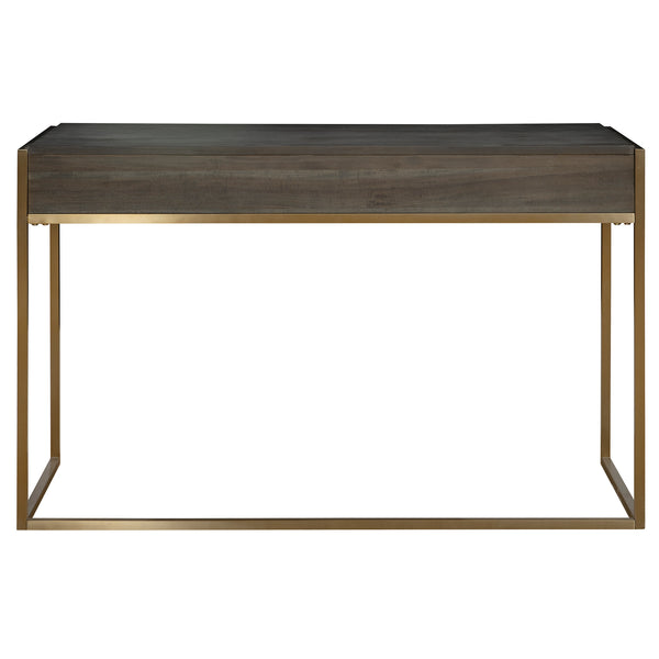 Uttermost Taja Modern Writing Desk 25201 MDF,ACACIA VENEER, STAINLESS STEEL