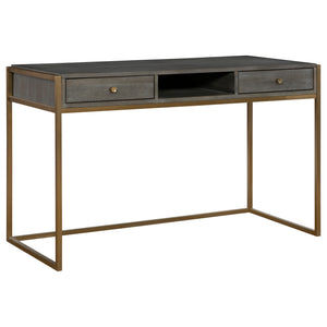 Uttermost Taja Modern Writing Desk 25201 MDF,ACACIA VENEER, STAINLESS STEEL