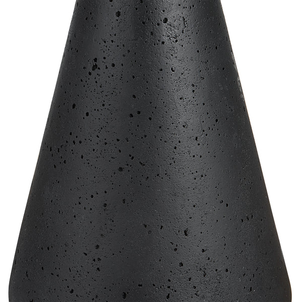 Uttermost Midnight Accent Table 25235 BLACK MARBLE POLYMER, STEEL