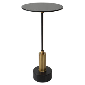 Uttermost Spector Modern Accent Table 25242 Iron,Glass, Marble, MDF