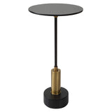 Uttermost Spector Modern Accent Table 25242 Iron,Glass, Marble, MDF