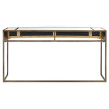 Uttermost Reflect Mirrored Console Table 25286 IRON,GLASS,MDF