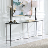 Uttermost Washington Console Table 25292 Tempered Glass + Iron