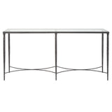 Uttermost Washington Console Table 25292 Tempered Glass + Iron