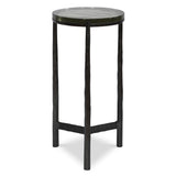 Uttermost Eternity Iron & Glass Accent Table 25308 GLASS, ALUMINUM