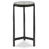 Eternity Iron & Glass Accent Table