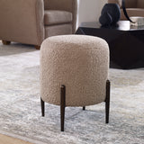 Uttermost Avila Latte Ottoman 23744 HARDWOOD,PLYWOOD,FABRIC,METAL,FOAM,HARDWARE