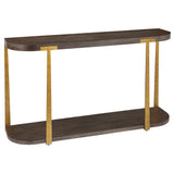 Uttermost Palisade Wood Console Table 25556 MDF,OAK VENEER,METAL,HARDWARE