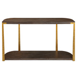 Uttermost Palisade Wood Console Table 25556 MDF,OAK VENEER,METAL,HARDWARE