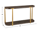 Uttermost Palisade Wood Console Table 25556 MDF,OAK VENEER,METAL,HARDWARE