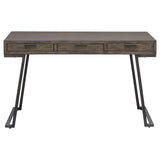 Uttermost Comrade Natural Wood Desk 25275 TITLE TSCA VI, JAVA MIX WOOD, VENEER, METAL, PLYWOOD