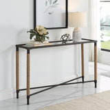 Uttermost Braddock Coastal Console Table 22880 IRON, MDF, MIRROR, ROPE